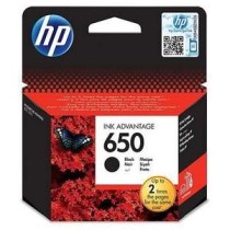 HP 650 CARTOUCHE D'ENCRE ORIGINALE -BLACK