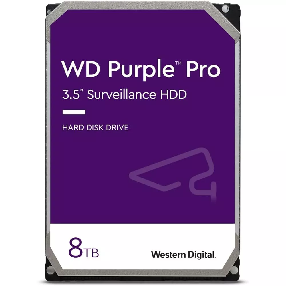 Western Digital WD Purple Pro 8TB Surveillance 3.5" SATA HDD/Hard Drive (WD8001PURP)