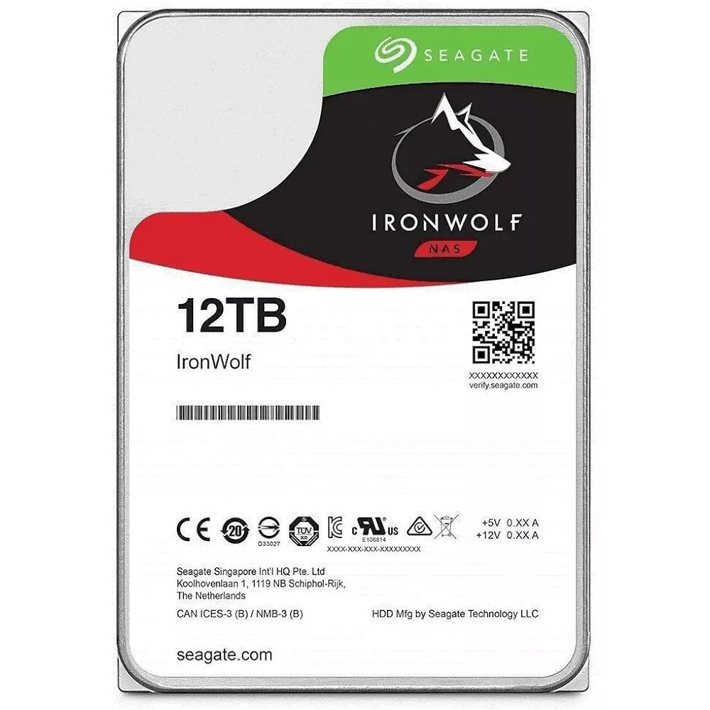 Disque dur 12 To Seagate IronWolf-NAS 3.5