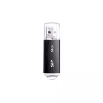 CLÉ USB SILICON POWER ULTIMA U02 / 64 GO / NOIR