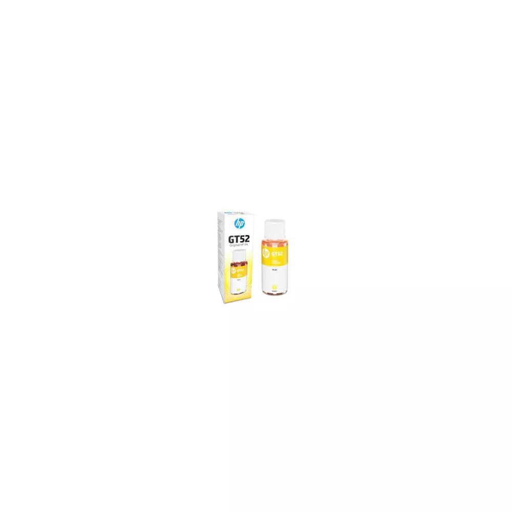 BOUTEILLE D'ENCRE ORIGINALE HP GT52 /70ML-YELLOW