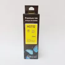 BOUTEILLE D'ENCRE ADAPTABLE HP GT52 - 100ML - YELLOW