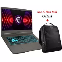 PC Portable Gamer MSI Thin 15 B13UCX i5 13è Gén 8Go RTX 2050