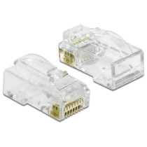 Connecteur RJ45 Cat6 UTP transparent