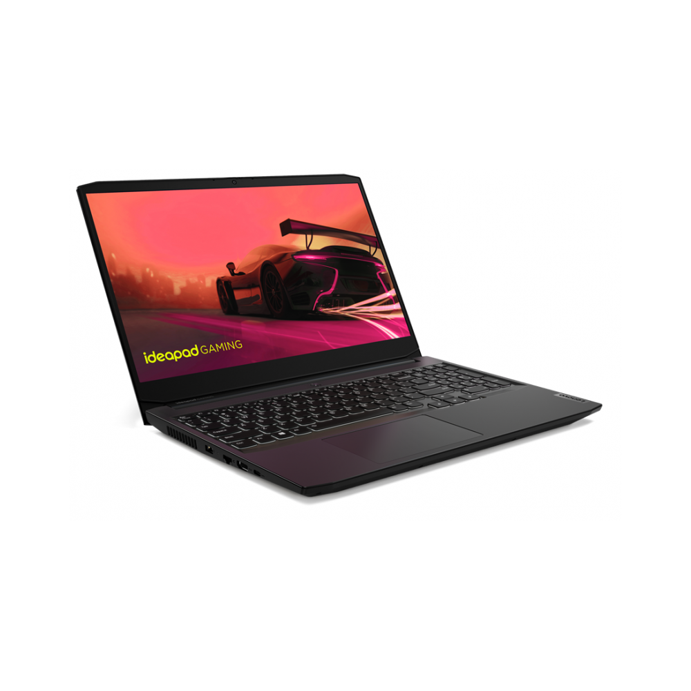 PC PORTABLE LENOVO GAMING3 R5_5600H-8G-512SSD-4G RTX3050-WIN11-NOIR