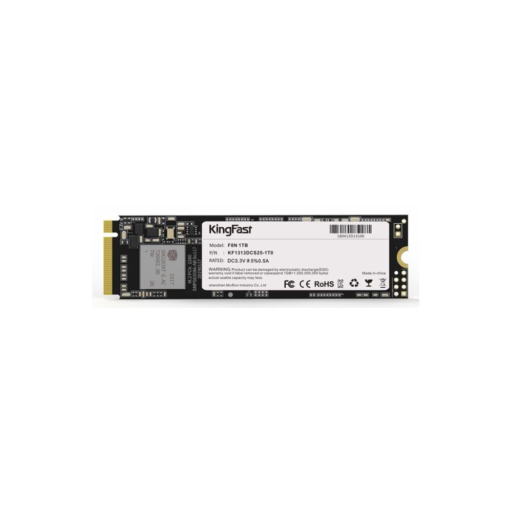 DISQUE DUR INTERNE KINGFAST F8N SSD 1TB NVME''M.2